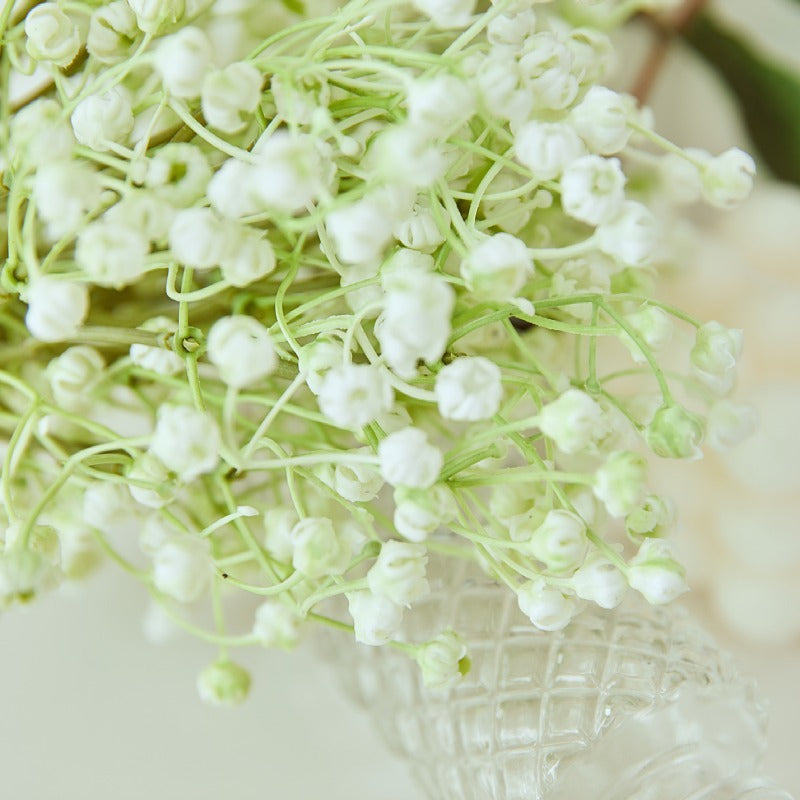 Paniculata artificial de 12" x 10" 6 piezas para bodas y eventos - Morado
