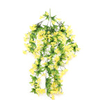 Orquídeas artificiales con resistencia a los rayos UV de 32" x 15" para jardín, balcón y terraza