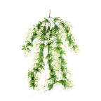 Orquídeas artificiales con resistencia a los rayos UV de 32" x 15" para jardín, balcón y terraza