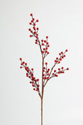 Flores artificiales de 23" para decoración del hogar, eventos y escaparates - Rojo