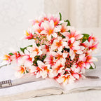 Lirios artificiales de 12" para arreglos florales y proyectos DIY