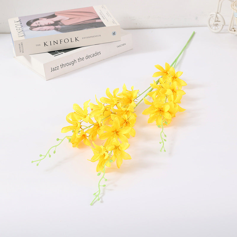 Lirios artificiales de 30" para bodas y eventos