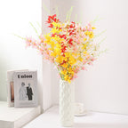 Lirios artificiales de 30" para bodas y eventos - Blanco