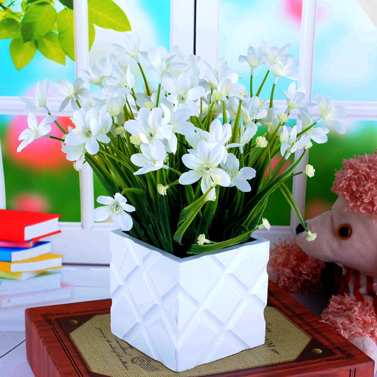 Orquídeas artificiales de 12" para bodas y eventos - Morado