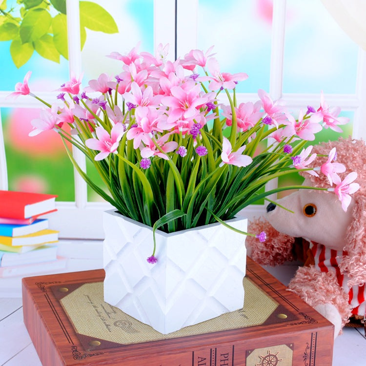 Orquídeas artificiales de 12" para bodas y eventos - Rojo