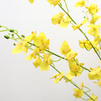 Orquídeas artificiales de 31" para bodas y eventos - Naranja