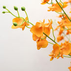 Orquídeas artificiales de 31" para bodas y eventos - Blanco