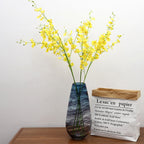 Orquídeas artificiales de 31" para bodas y eventos - Amarillo