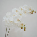 Orquídeas phalaenopsis artificiales con tacto real de 38" para bodas y eventos - Azul