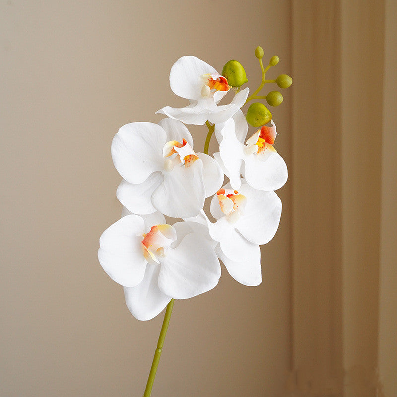 Orquídeas phalaenopsis artificiales con tacto real de 17" para bodas y eventos