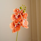 Orquídeas phalaenopsis artificiales con tacto real de 17" para bodas y eventos
