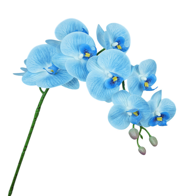 Orquídeas phalaenopsis artificiales con tacto real de 38" para bodas y eventos - Amarillo