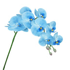 Orquídeas phalaenopsis artificiales con tacto real de 38" para bodas y eventos - Amarillo