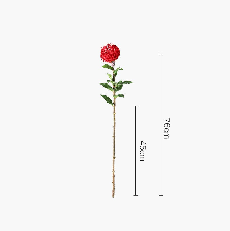 Rosas artificiales de 30" para bodas y eventos