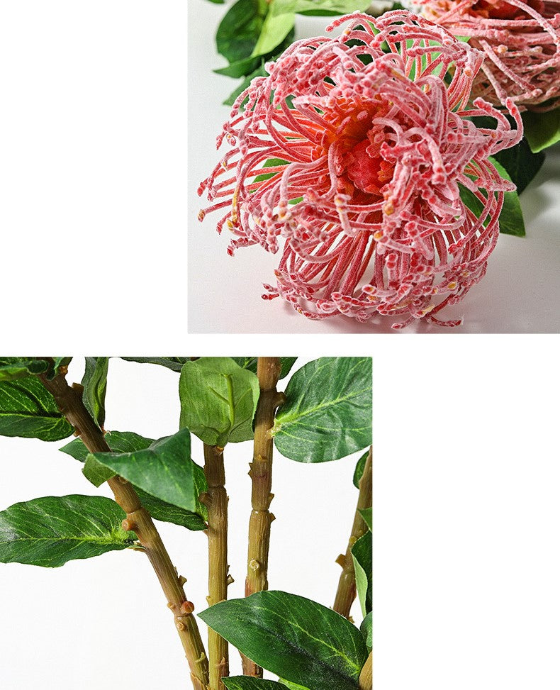 Rosas artificiales de 30" para bodas y eventos