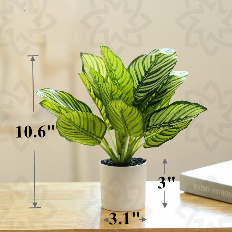 Decoración artificial de 12" x 8" para decoración de interiores - 12.2"
