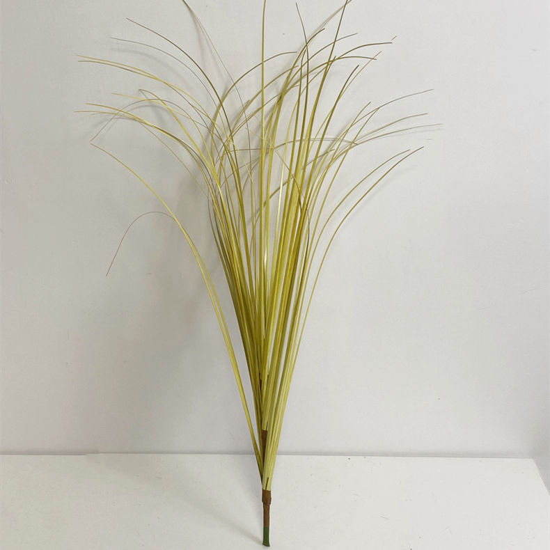 Césped ornamental artificial con resistencia a los rayos UV 10 piezas para jardín, balcón y terraza - 27.5" Verde