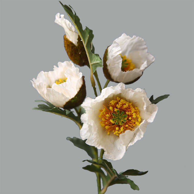 Amapolas artificiales de 18" para bodas y eventos