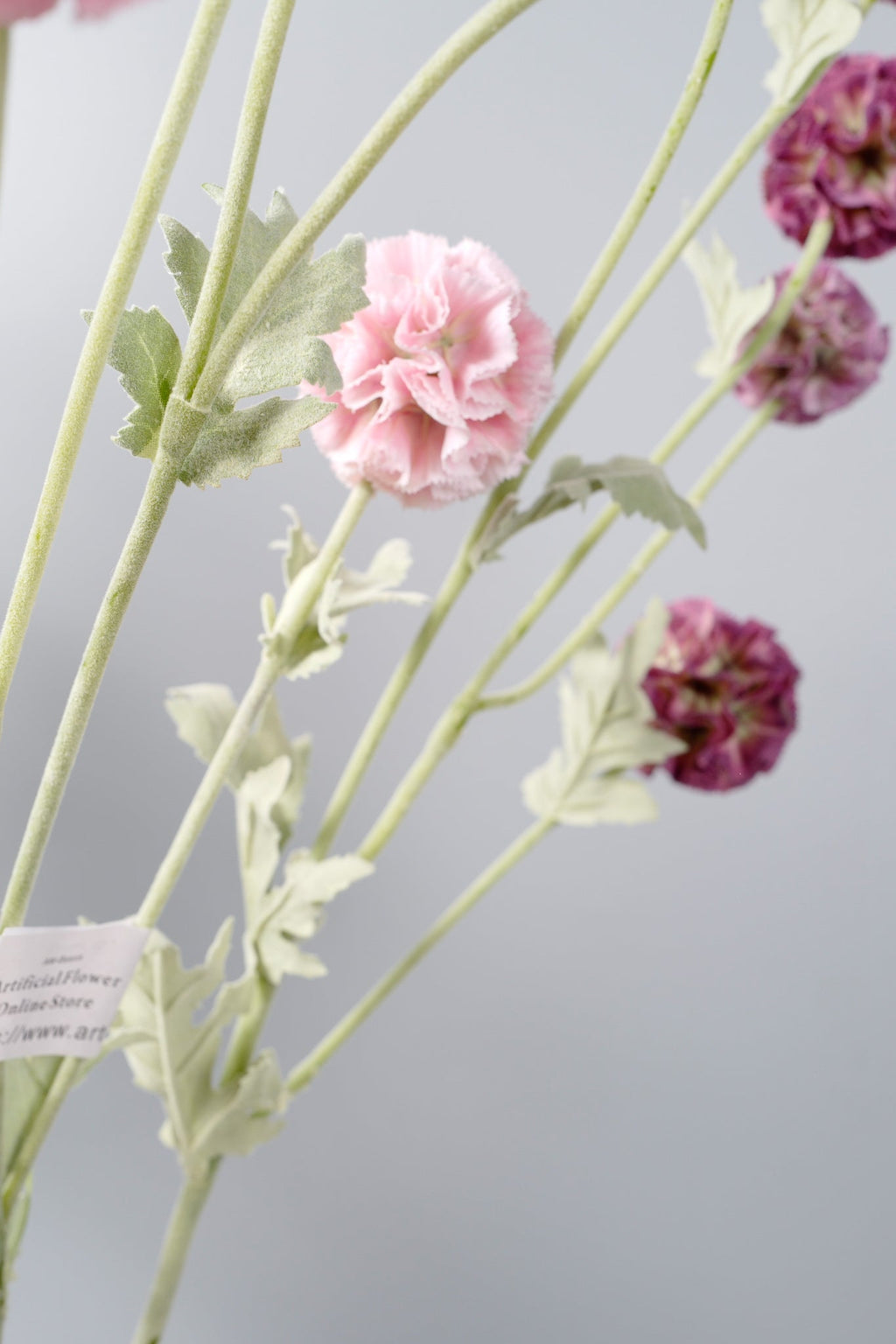 Flores artificiales de 27" para bodas y eventos - Rojo
