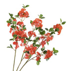 Bayas artificiales de 35" para jardín, balcón y terraza - Naranja
