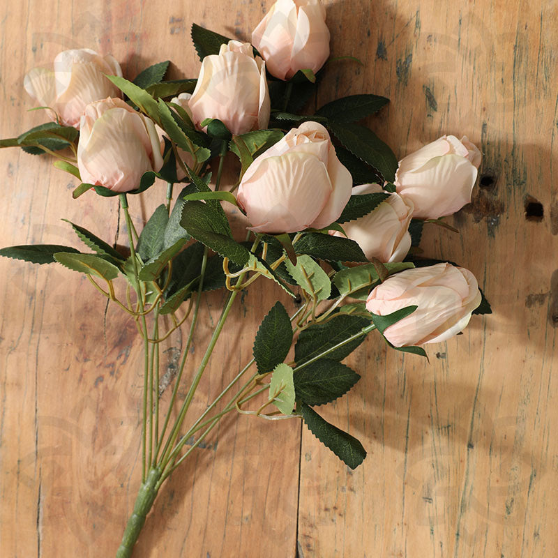 Rosas artificiales de 18" para decoración del hogar, eventos y escaparates