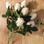 Rosas artificiales de 18" para decoración del hogar, eventos y escaparates
