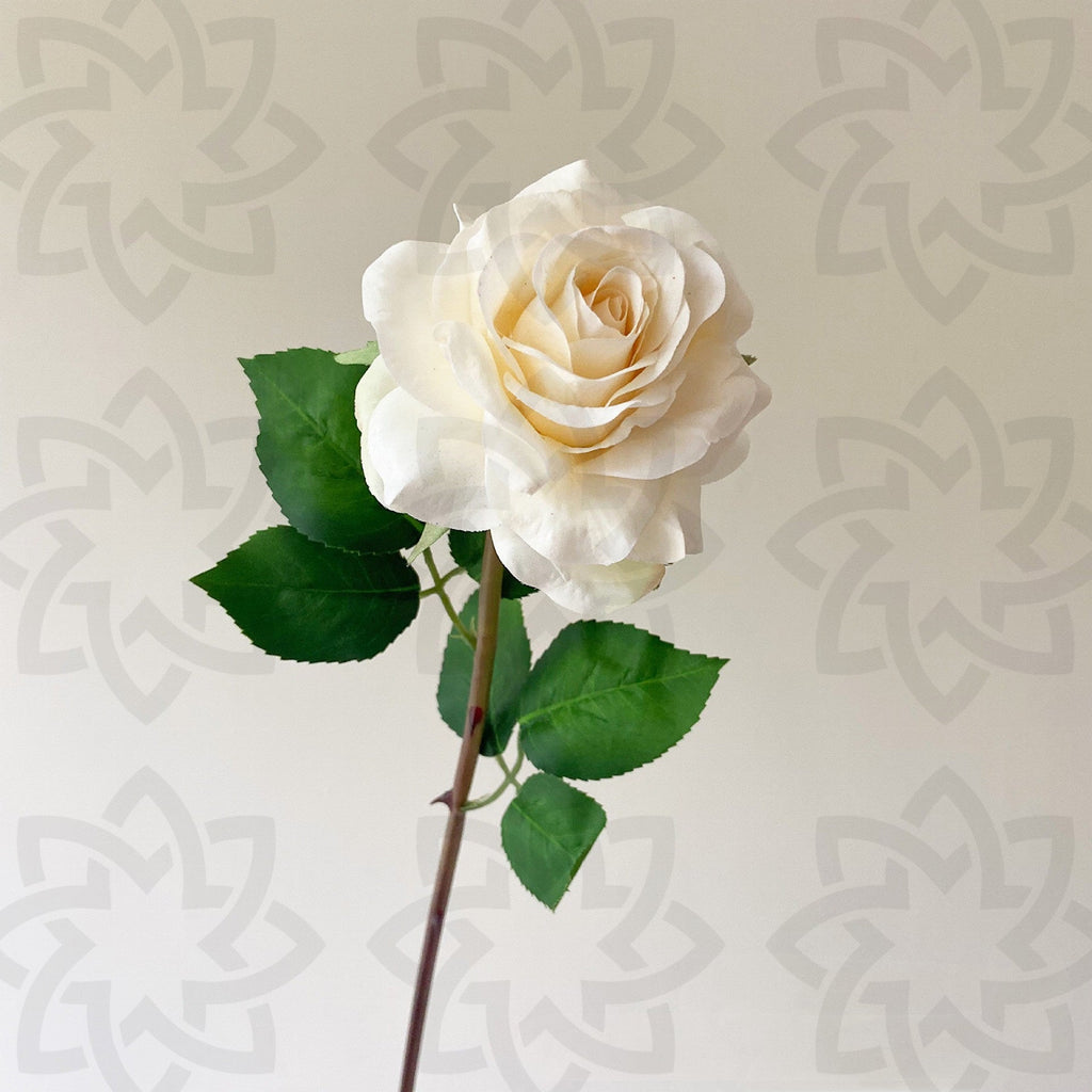 Rosas artificiales con tacto real de 18.8" para bodas y eventos