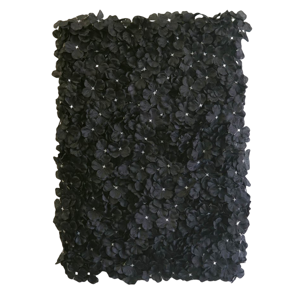 Rosas artificiales con resistencia a los rayos UV 12 piezas para jardín, balcón y terraza - Case of 3 packs (total of 12 wall mat panels) Azul/rosa