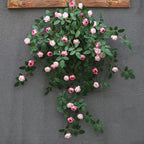 Rosas artificiales de 32" x 16" para bodas y eventos - Rosa