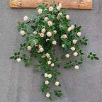 Rosas artificiales de 32" x 16" para bodas y eventos - Champán