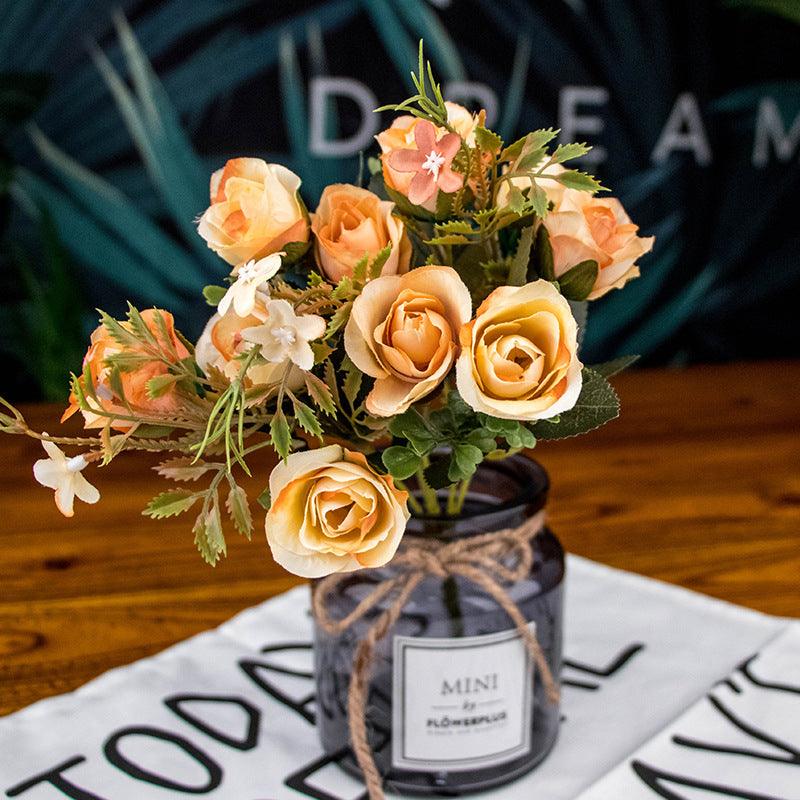 Rosas artificiales de 11.8" para bodas y eventos