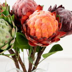 Flores artificiales de 18" para bodas y eventos - Dark morado