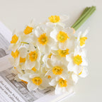 Narcisos artificiales de 16" 6 piezas para bodas y eventos