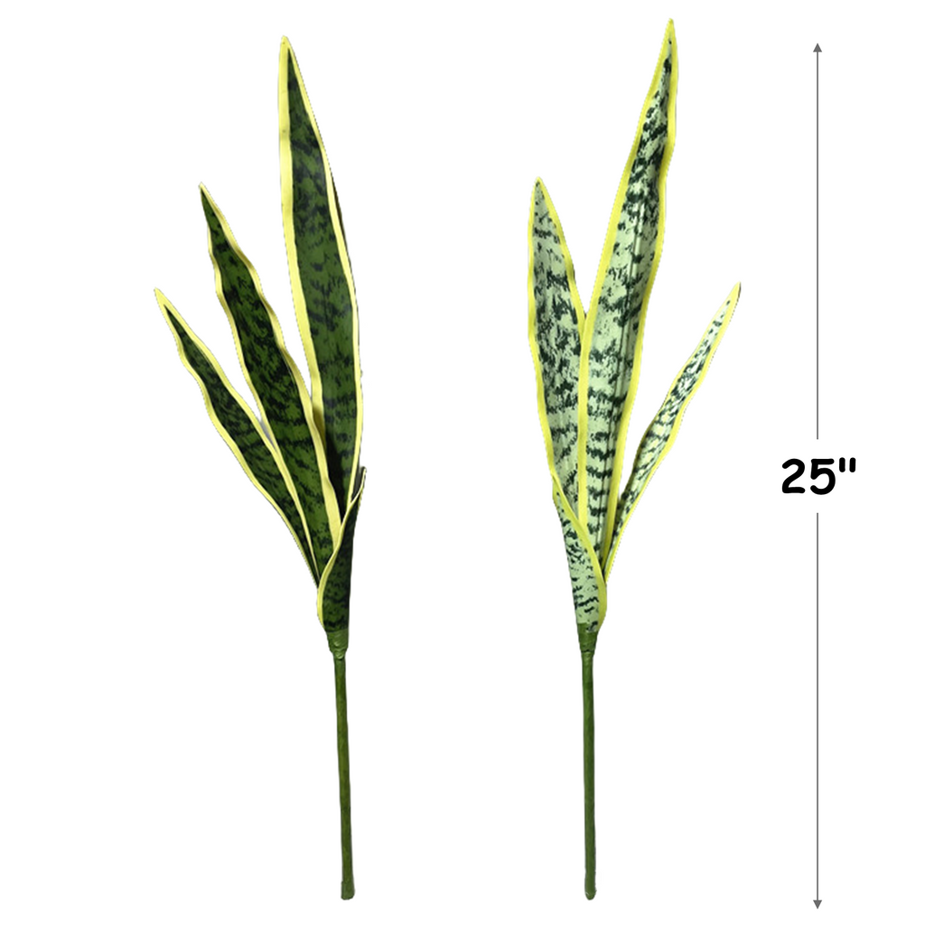Arbusto artificial con resistencia a los rayos UV de 25" para jardín, balcón y terraza - Gris verde/amarillo