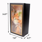 Claveles artificiales de 14" x 10" para bodas y eventos - Champán