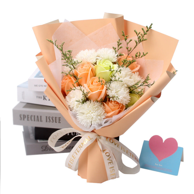 Claveles artificiales de 14" x 10" para bodas y eventos