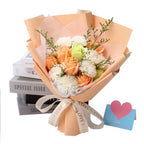 Claveles artificiales de 14" x 10" para bodas y eventos