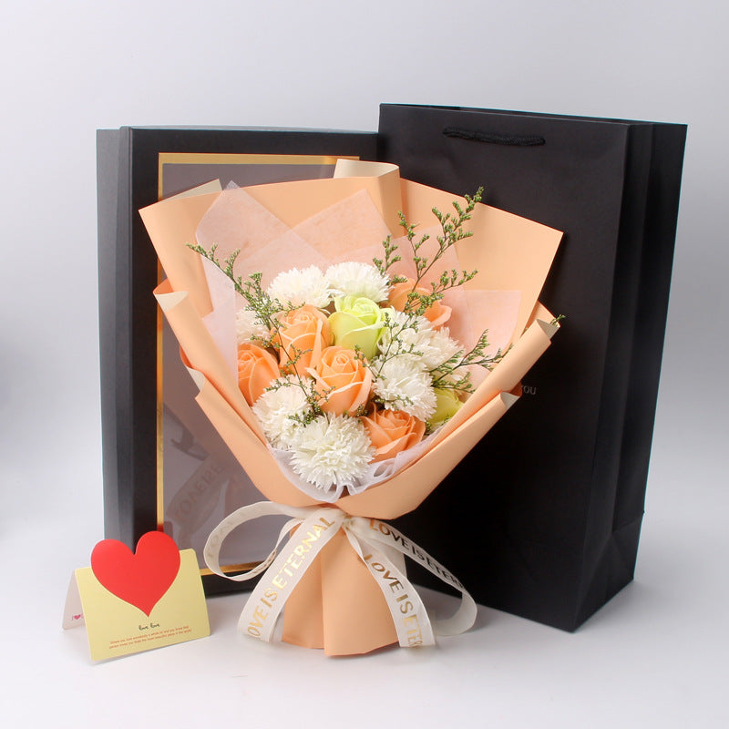 Claveles artificiales de 14" x 10" para bodas y eventos