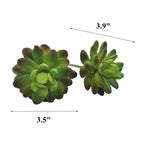 Flores artificiales para bodas y eventos - Verde 7