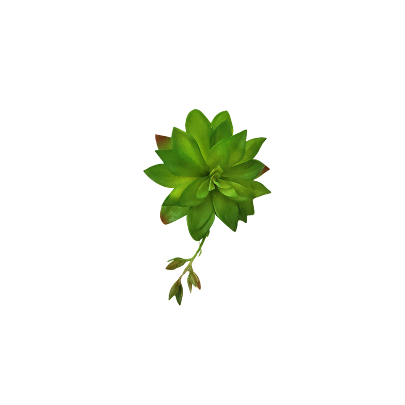 Flores artificiales para bodas y eventos - Verde 10