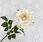 Rosas artificiales con tacto real de 19.6" para bodas y eventos