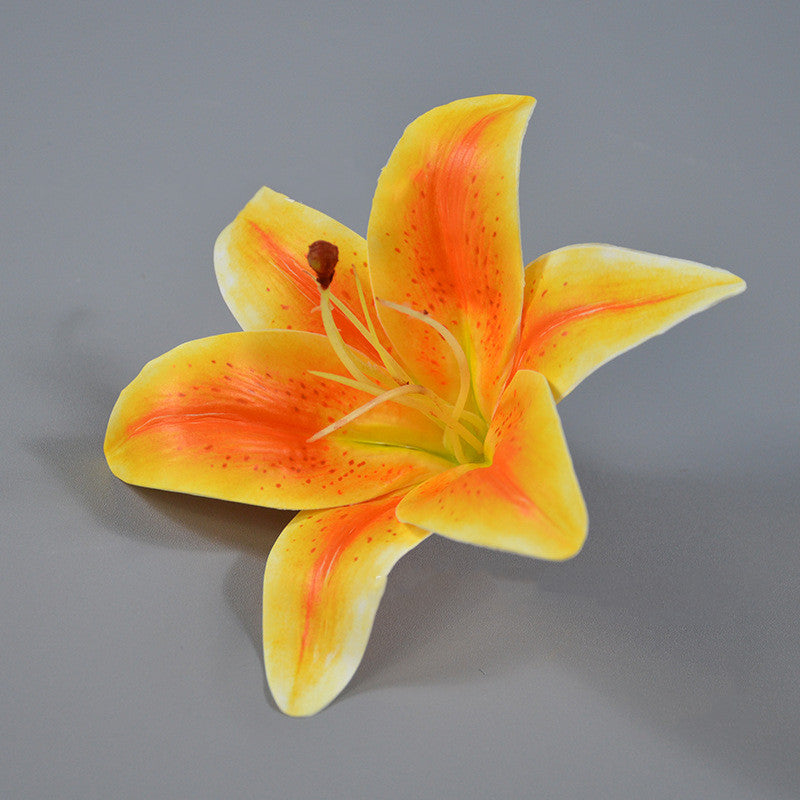 Rosas artificiales con tacto real de 6" x 6" 10 piezas para bodas y eventos