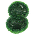 Césped ornamental artificial con resistencia a los rayos UV para jardín, balcón y terraza - Verde 7"