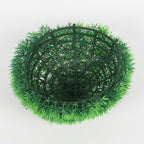 Césped ornamental artificial con resistencia a los rayos UV para jardín, balcón y terraza - Verde 11"