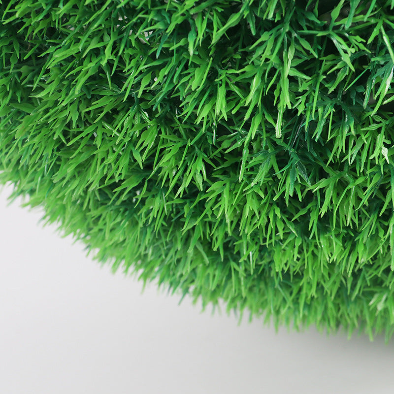 Césped ornamental artificial con resistencia a los rayos UV para jardín, balcón y terraza - Verde 13"
