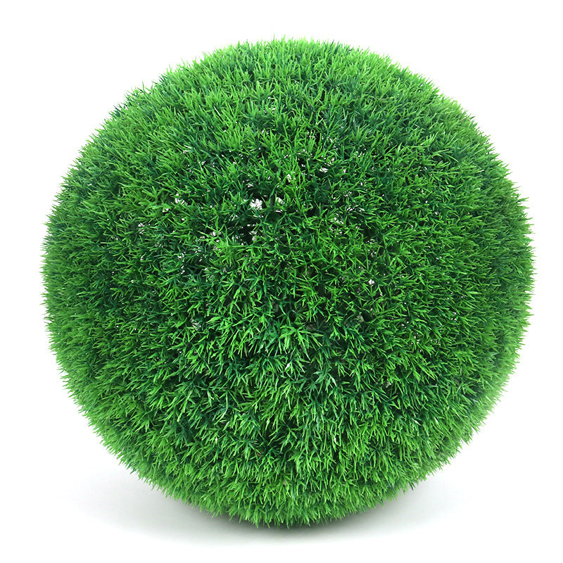 Césped ornamental artificial con resistencia a los rayos UV para jardín, balcón y terraza - Verde 5.1"