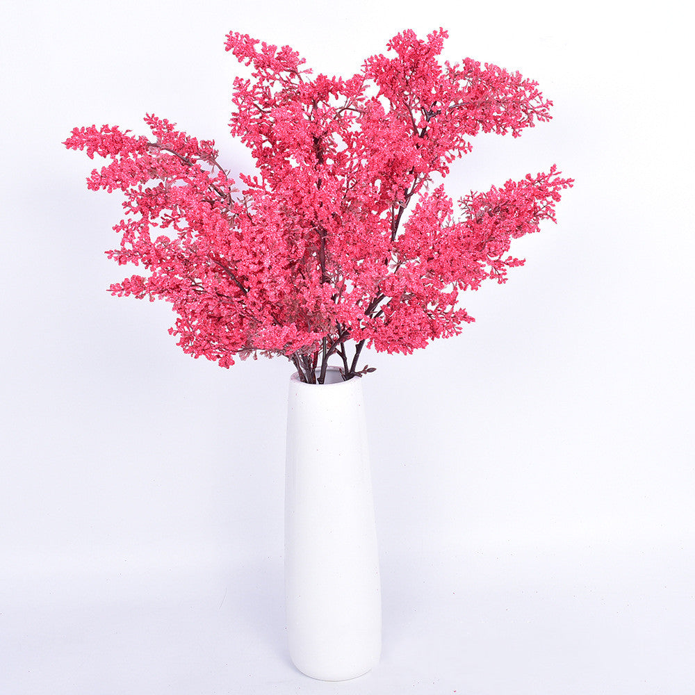 Tallos artificiales de 25" para bodas y eventos - Azul real