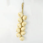 Calabazas artificiales de 20" x 10" para decoración de interiores - 4 pcs Bell pepper