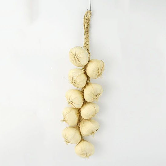Calabazas artificiales de 20" x 10" para decoración de interiores - 4 pcs Bell pepper
