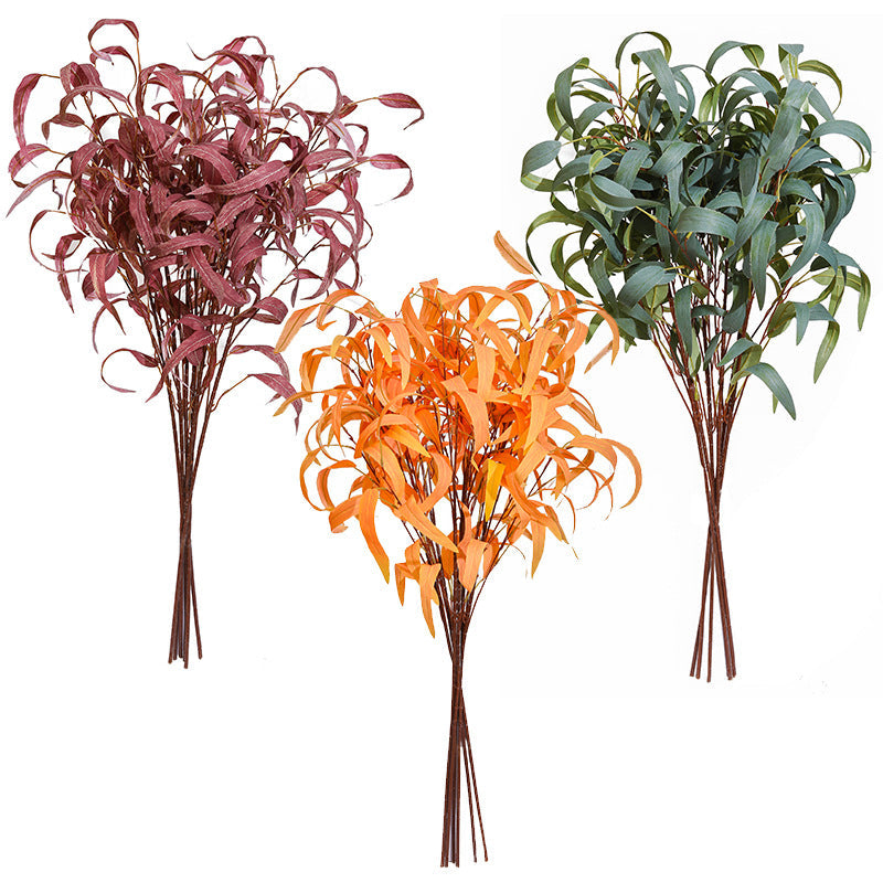 Eucalipto artificial con tacto real para bodas y eventos - Verde